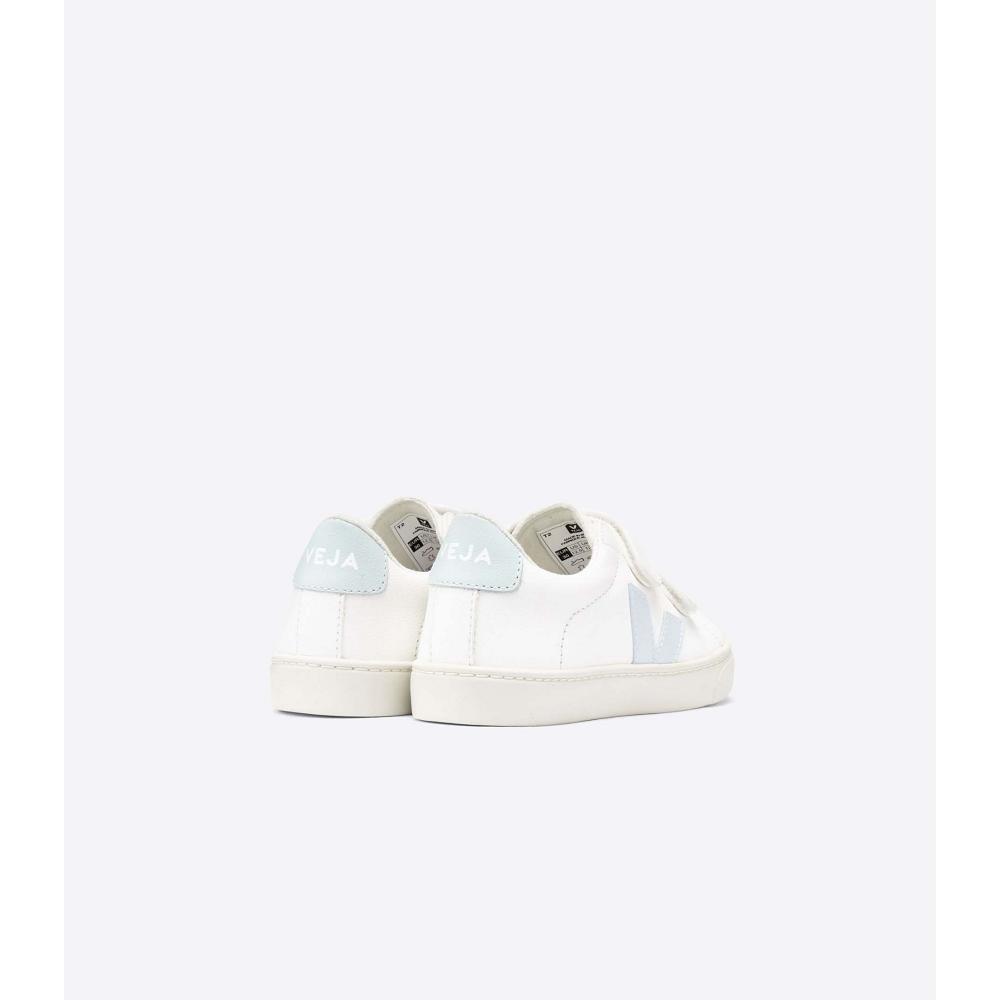 Kids' Veja ESPLAR CHROMEFREE Shoes White | SG 728DFM